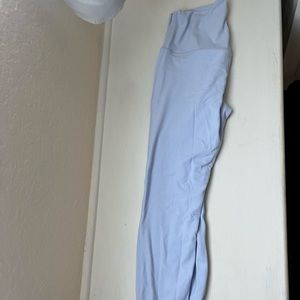 28’ lululemon align leggings light blue